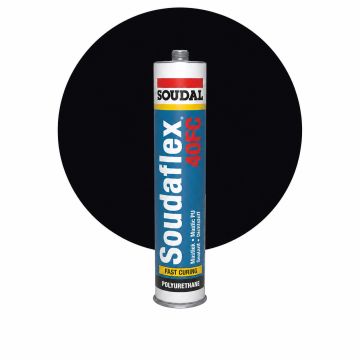Soudal Soudaflex 40 Fc Nero Montaggio kit 310ml