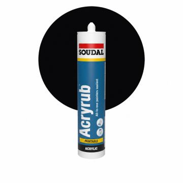 Soudal Acryrub Nero 310ml