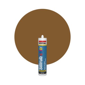 Soudal Silirub Color - RAL 8003 Marrone argilla