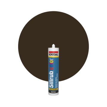 Soudal Silirub Color - RAL 8014 Marrone seppia