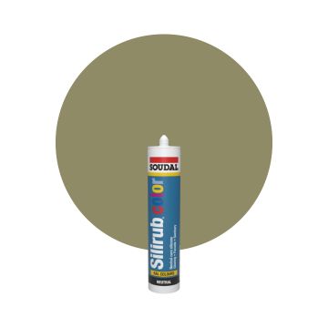 Soudal Silirub Color - RAL 7030 Grigio pietra
