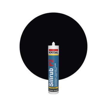 Soudal Silirub P2 Nero 310ml
