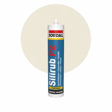 Soudal Silirub P2 - RAL 9001 Bianco crema