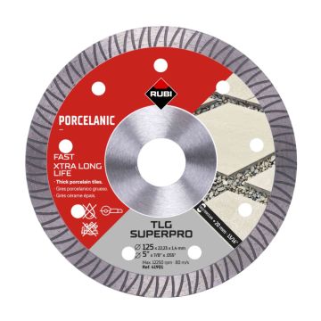 Rubi Disco diamantato TLG Segatura e molatura 125mm