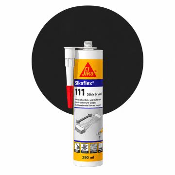 Sikaflex 111 Stick & Seal Nero 290ml