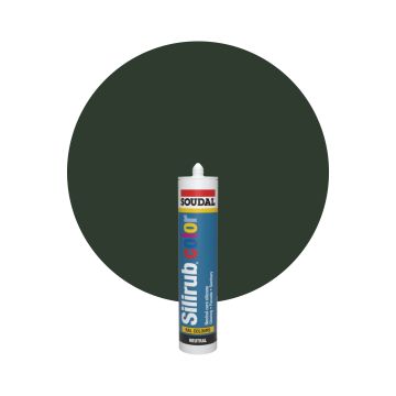 Soudal Silirub Color - RAL 6022 Verde oliva