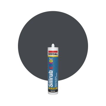 Soudal Silirub Color - RAL 7024 Grigio grafite