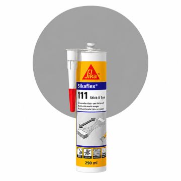 Sikaflex 111 Stick & Seal Grigio cemento 290ml