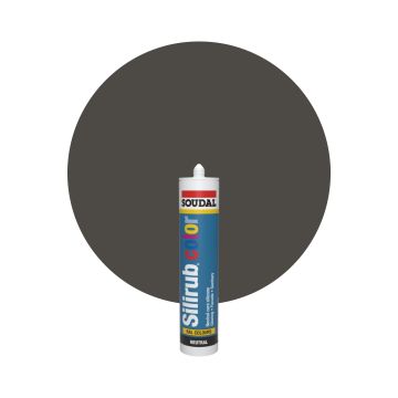 Soudal Silirub Color - RAL 7022 Grigio ombra