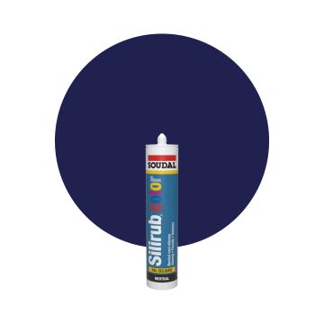 Soudal Silirub Color - RAL 5002 Blu oltremare