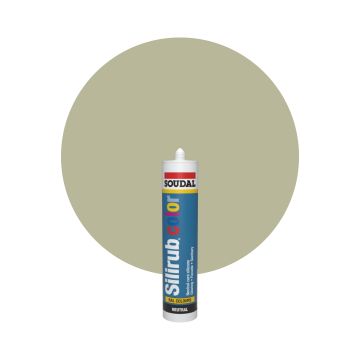 Soudal Silirub Color - RAL 7032 Grigio ghiaia