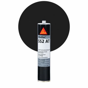 Sikaflex 552 AT Nero Montaggio kit 300ml