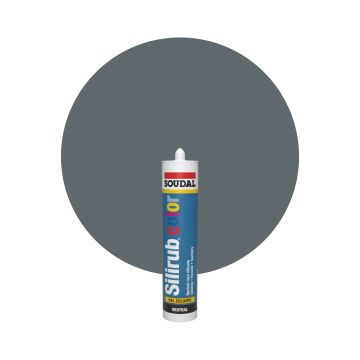 Soudal Silirub Color - RAL 7031 Grigio blu
