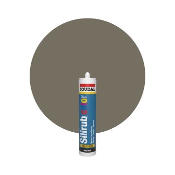 Soudal Silirub Color - RAL 7006 Grigio beige
