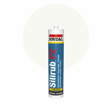 Soudal Silirub P2 - RAL 9010 Bianco puro