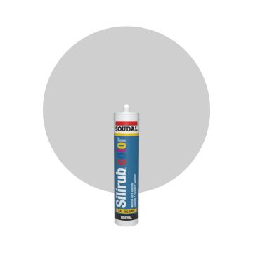 Soudal Silirub Color - RAL 7044 Grigio seta