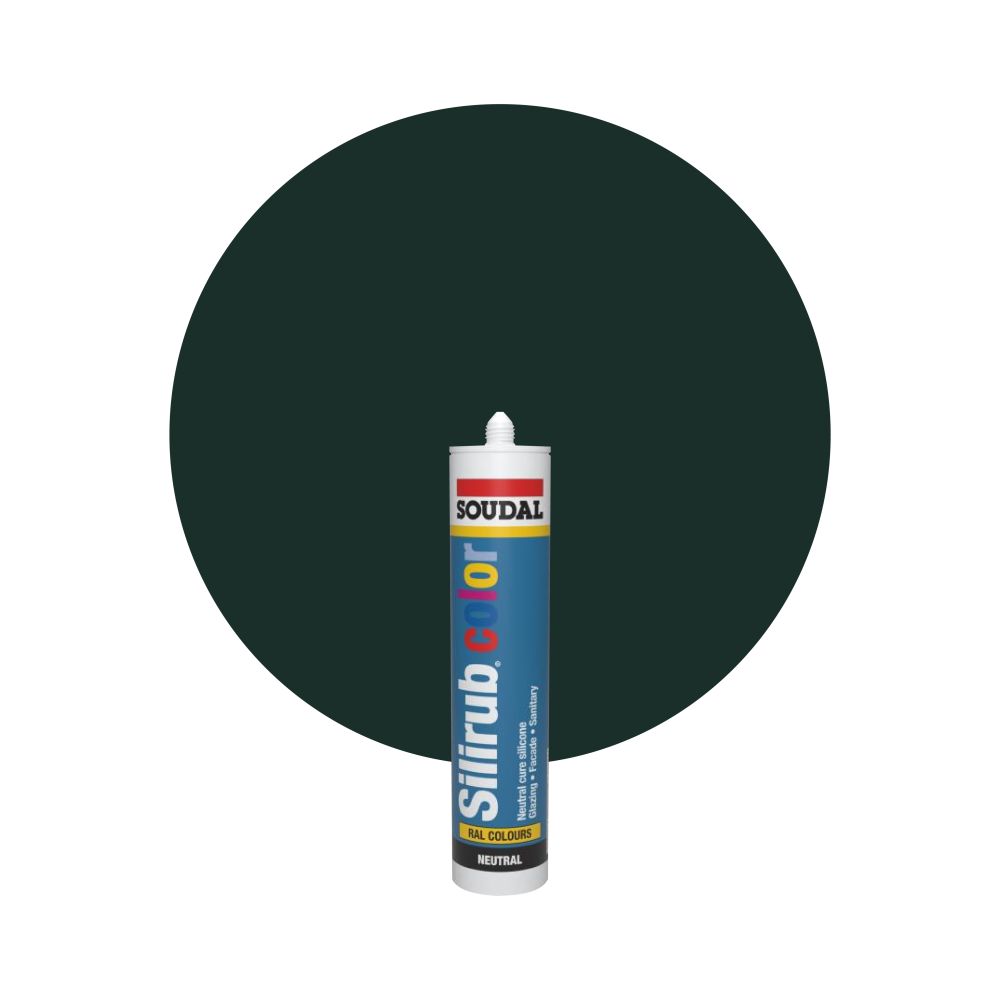 Soudal Silirub Color - RAL 6009 Verde abete main product photo