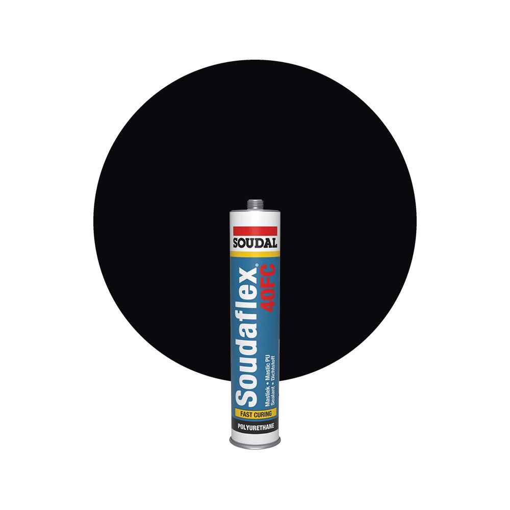 Soudal Soudaflex 40 Fc - Nero, 300 ml main product photo