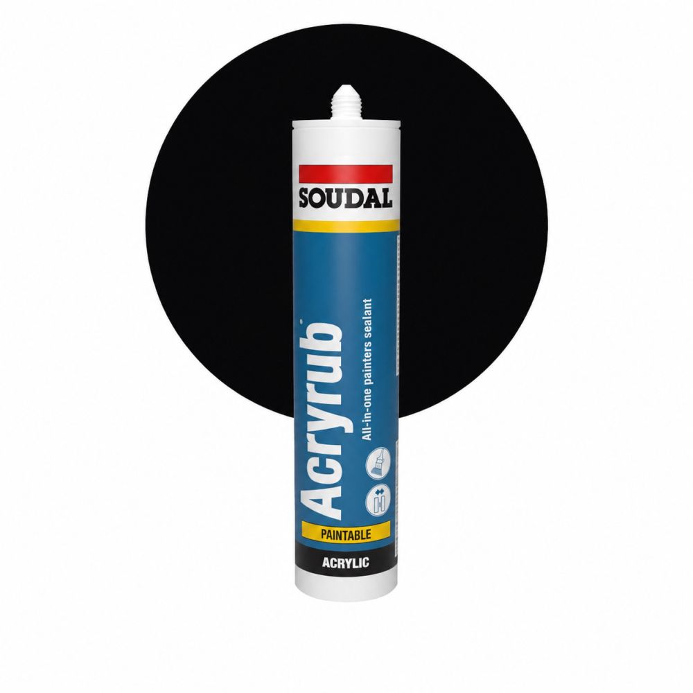 Soudal Acryrub - Nero main product photo