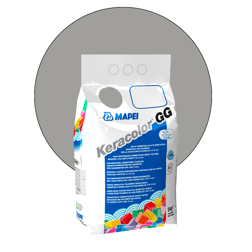 Mapei Keracolor GG - 112 Grigio Medio main product photo