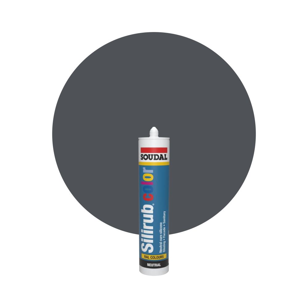 Soudal Silirub Color - RAL 7015 Grigio ardesia main product photo