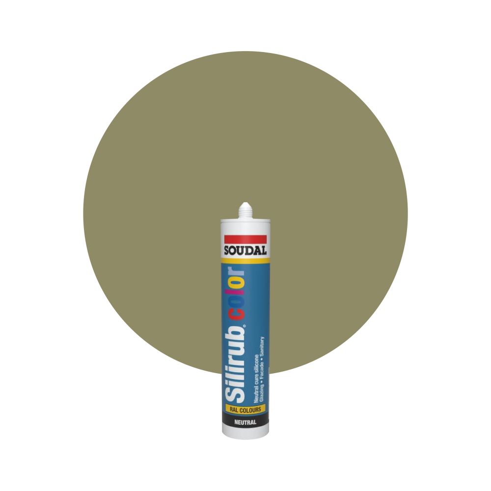 Soudal Silirub Color - RAL 7030 Grigio pietra main product photo