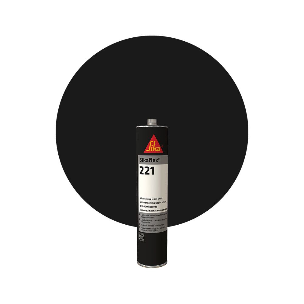 Sikaflex 221 - Nero, 300 ml main product photo