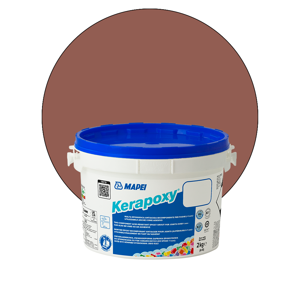 Mapei Kerapoxy - 143 Terracotta, 2 kg main product photo