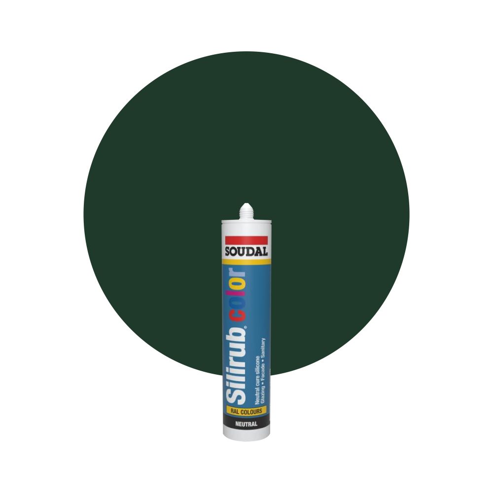 Soudal Silirub Color - RAL 6005 Verde muschio main product photo