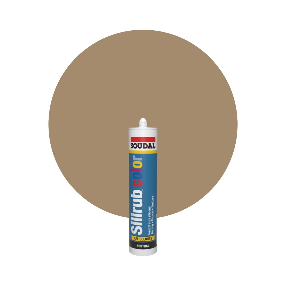 Soudal Silirub Color - RAL 1019 Beige grigiastro main product photo