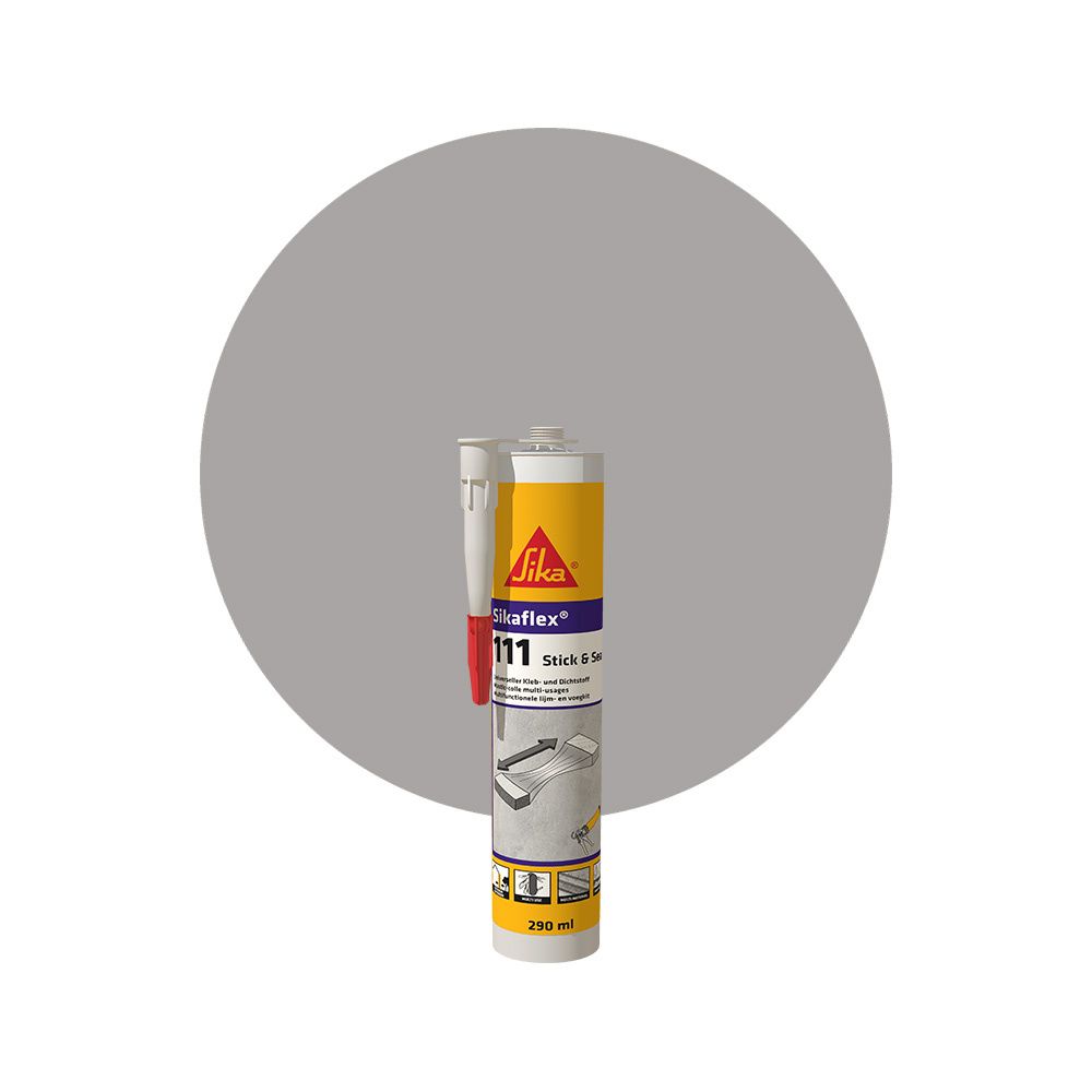 Sikaflex 111 Stick & Seal - Grigio cemento main product photo