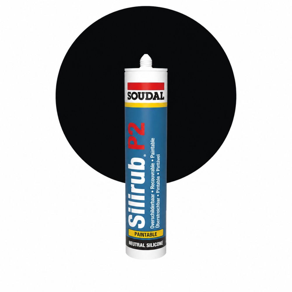 Soudal Silirub P2 - Nero main product photo