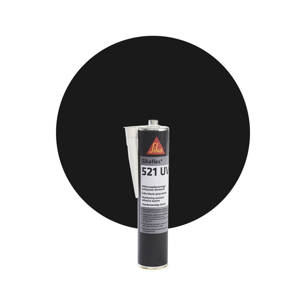 Sikaflex 521 UV - Nero, 300 ml main product photo