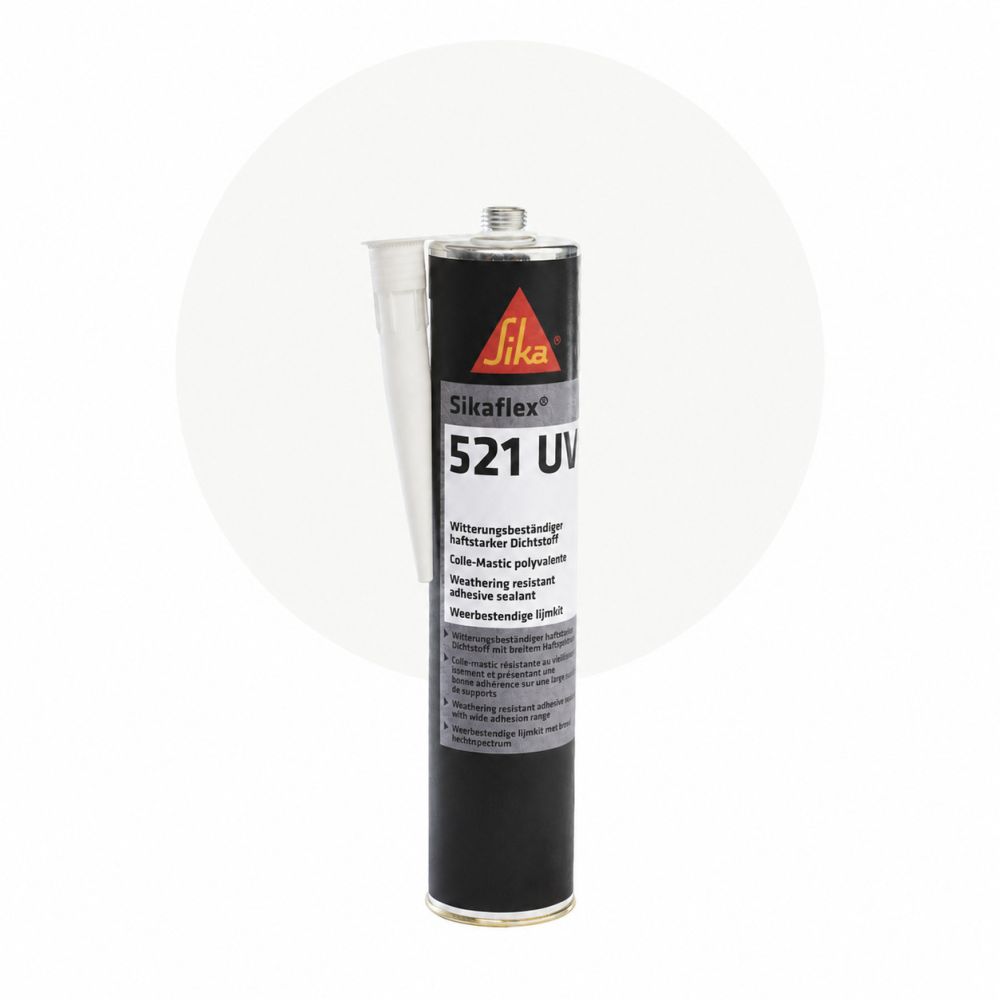 Sikaflex 521 UV - Bianco, 300 ml main product photo
