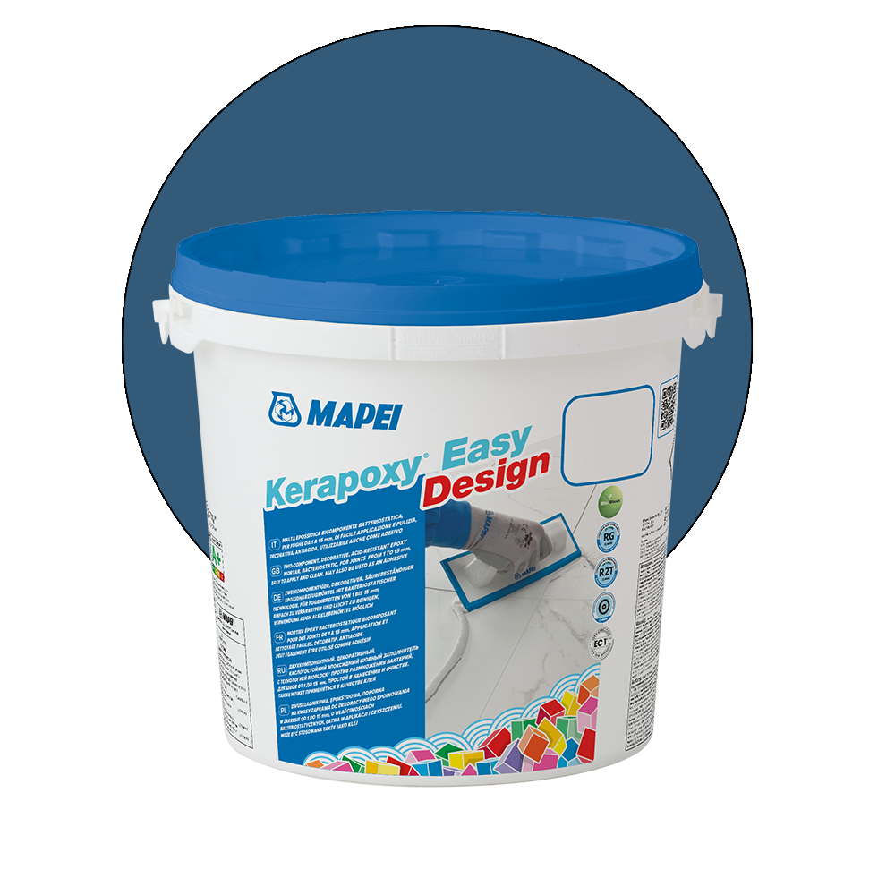 Mapei Kerapoxy Easy Design - 169 Blu Acciaio - 3 kg main product photo