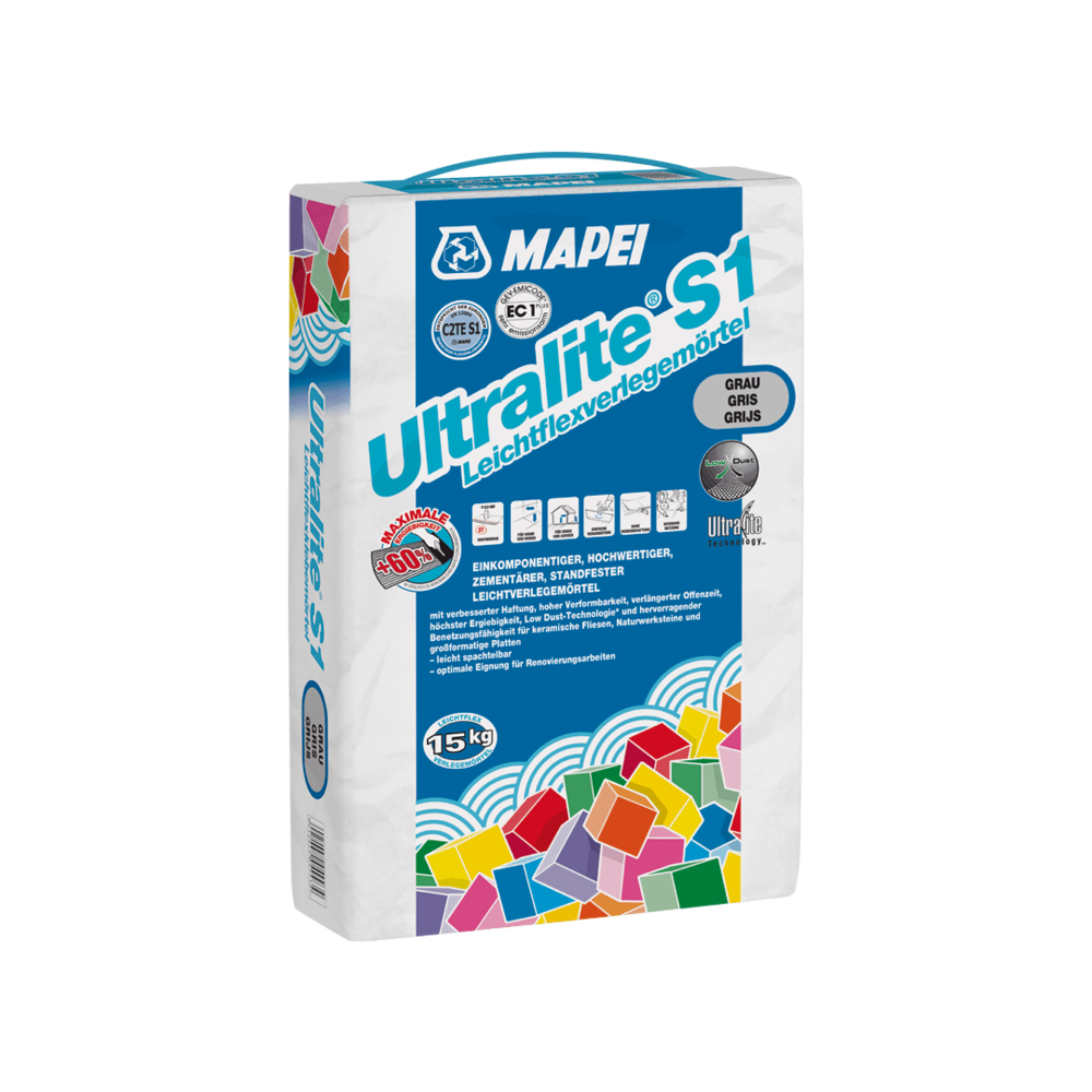 Mapei Ultralite S1 Grigio main product photo