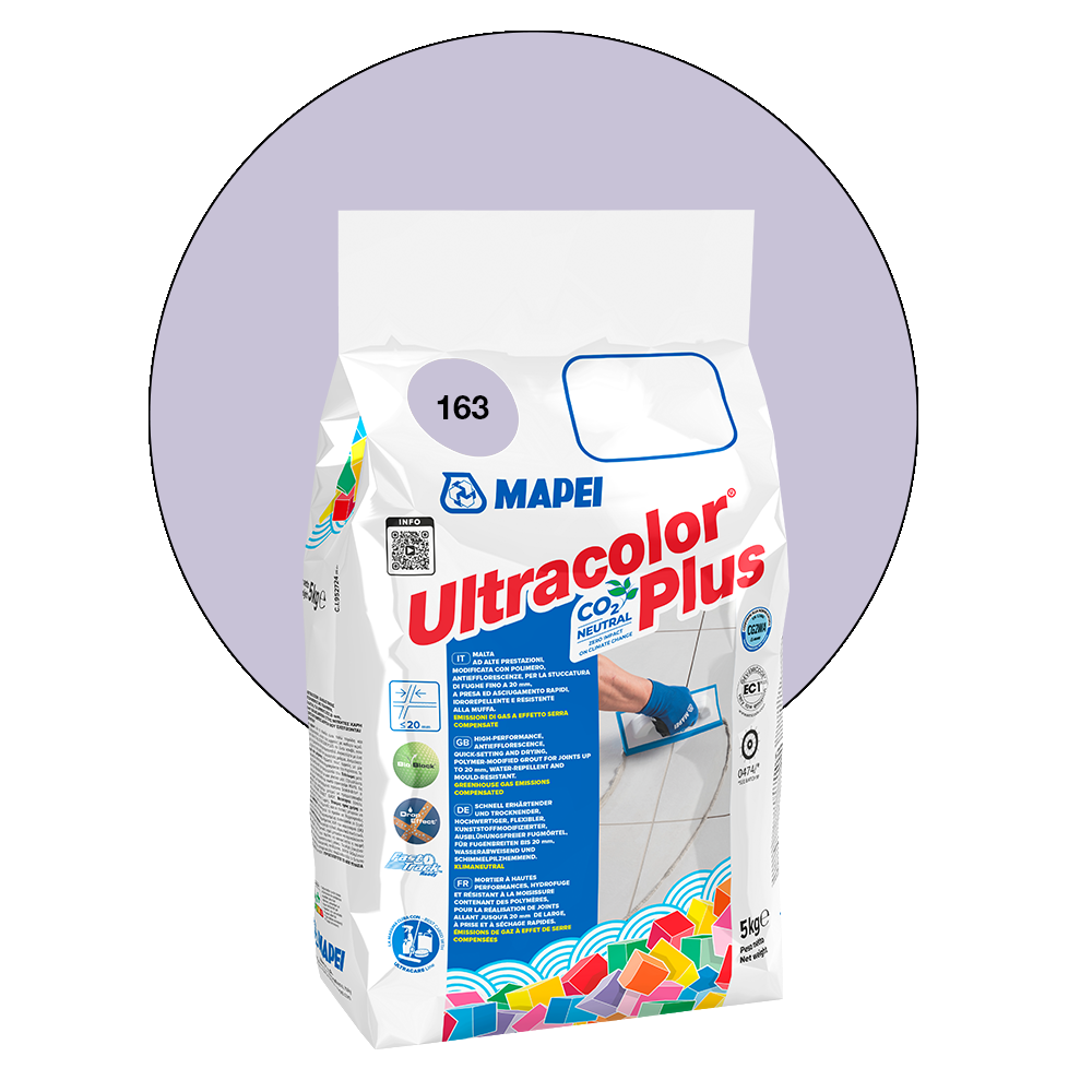 Mapei Ultracolor Plus - 163 Lila Chiaro - 5 kg main product photo