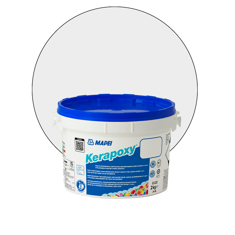 Mapei Kerapoxy - 111 Grigio Argento, 2 kg main product photo