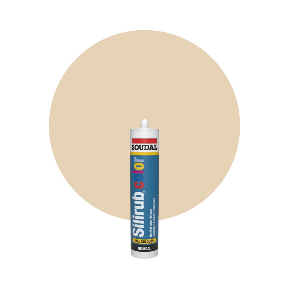 Soudal Silirub Color - RAL 1015 Avorio chiaro main product photo