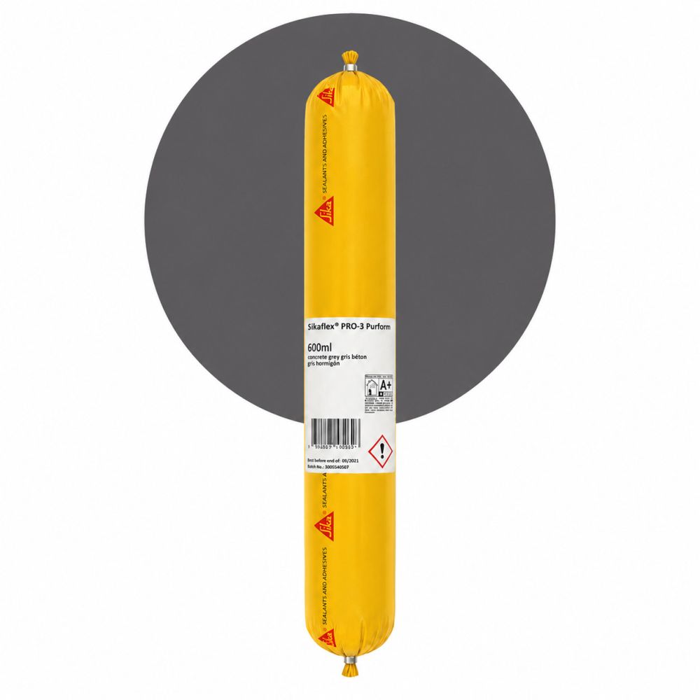 Sikaflex PRO-3 Purform 600ml - Grigio basalto main product photo