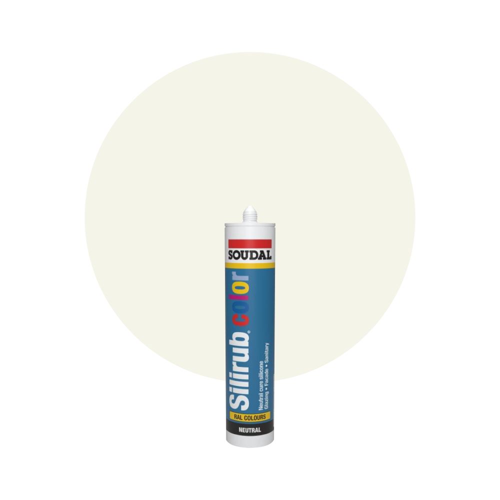 Soudal Silirub Color - RAL 9001 Bianco crema main product photo